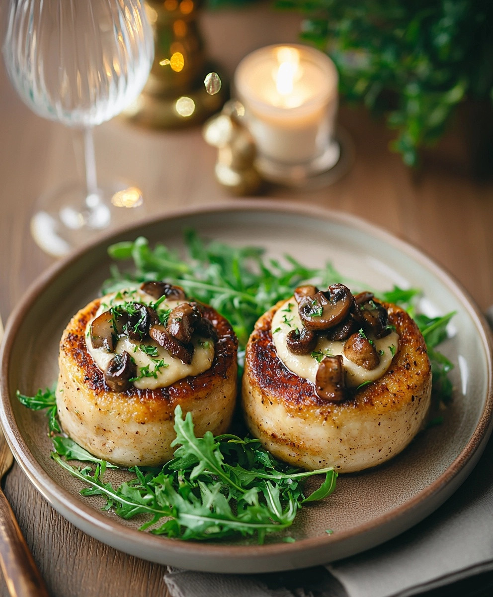 Bouchée à la reine poulet champignon