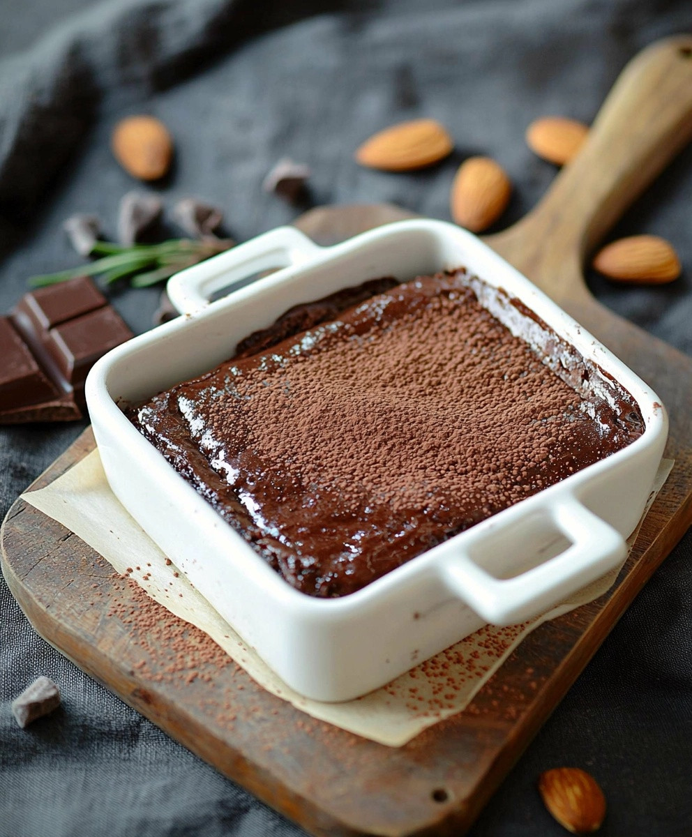 Fondant chocolat amande