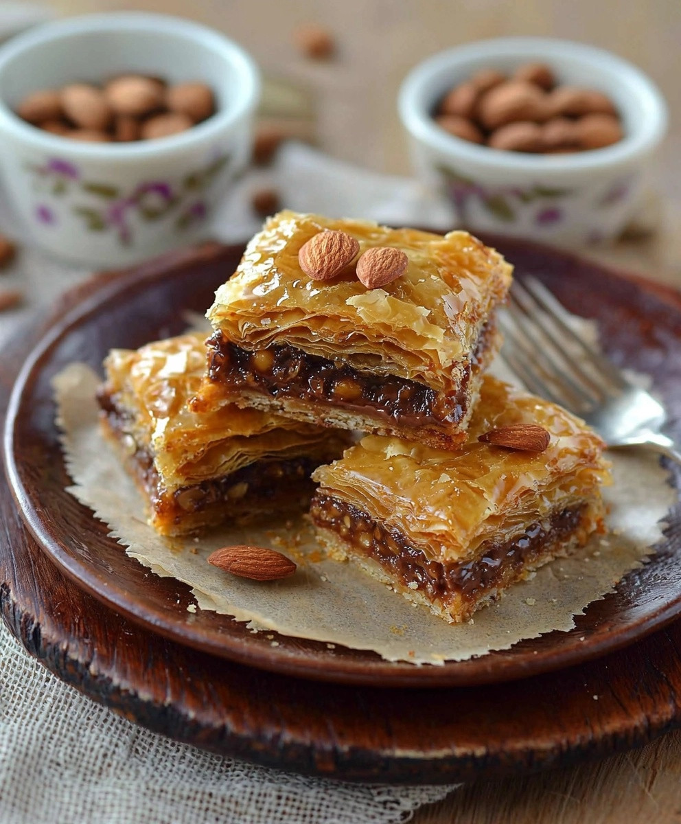 Baklava amandes chocolat