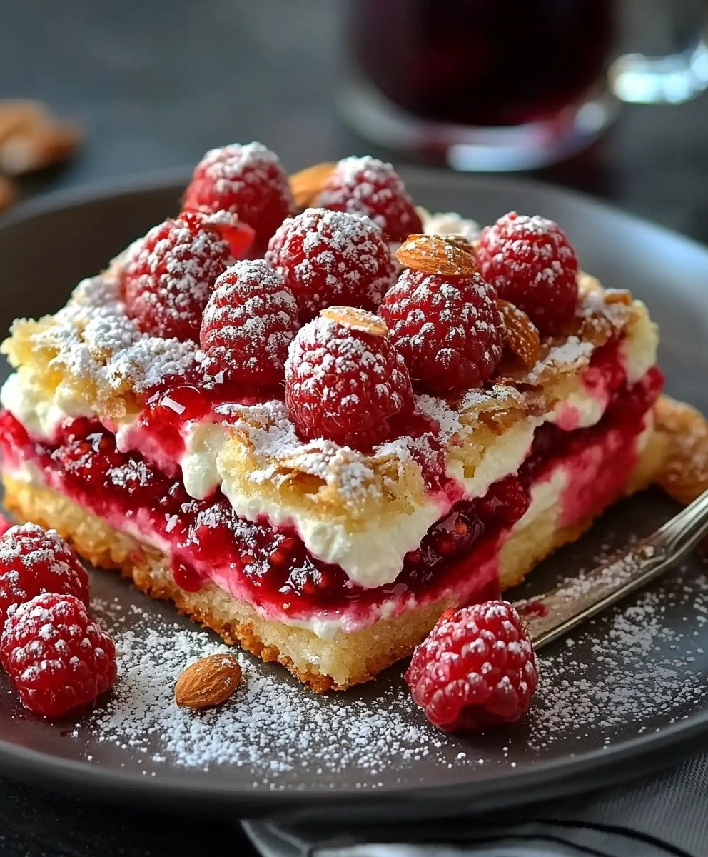 Délice Amandes Mascarpone Framboises