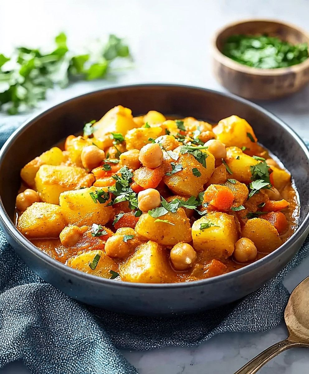 Curry de légumes au lait de coco