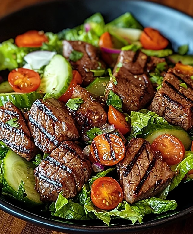 Salade de buf asiatique