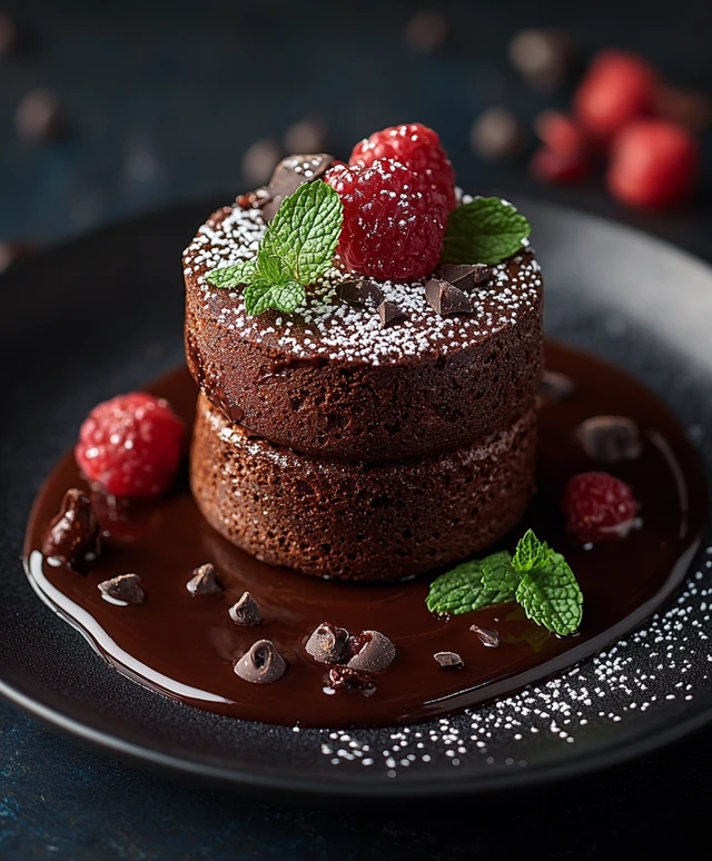 Soufflés au chocolat