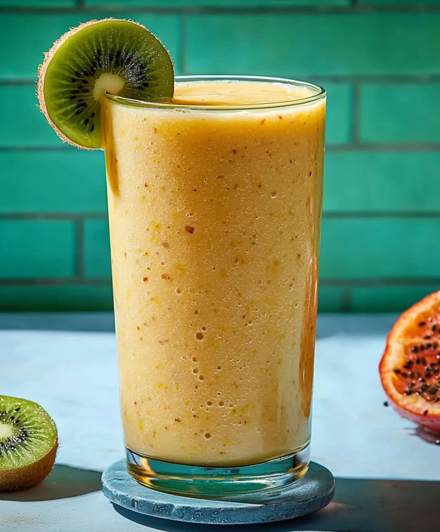 Smoothie tropical santé intestinale