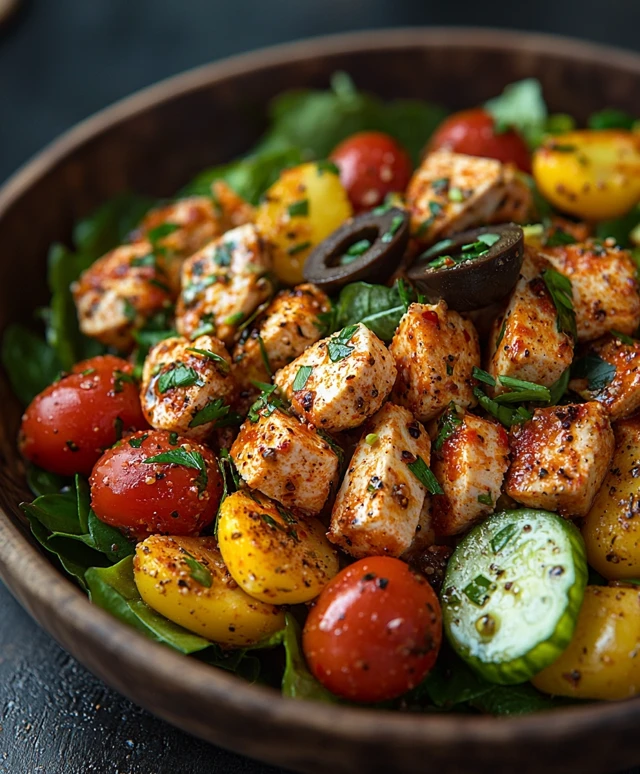 Salade Niçoise chaude