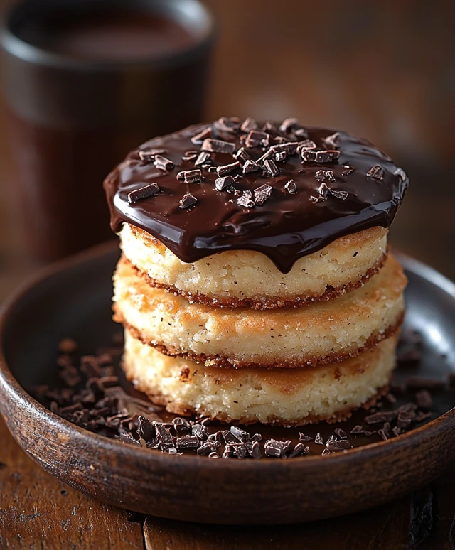 Sablés florentins chocolat