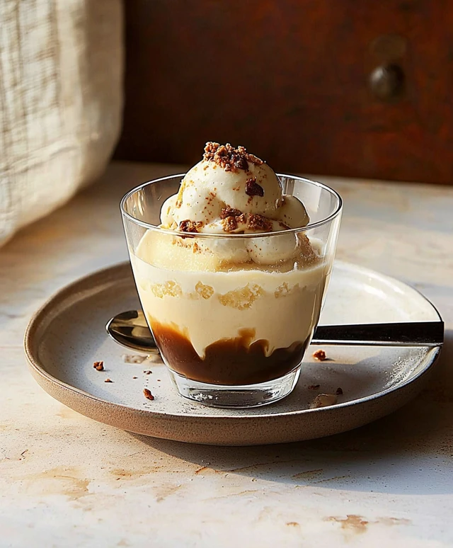 Affogato dessert
