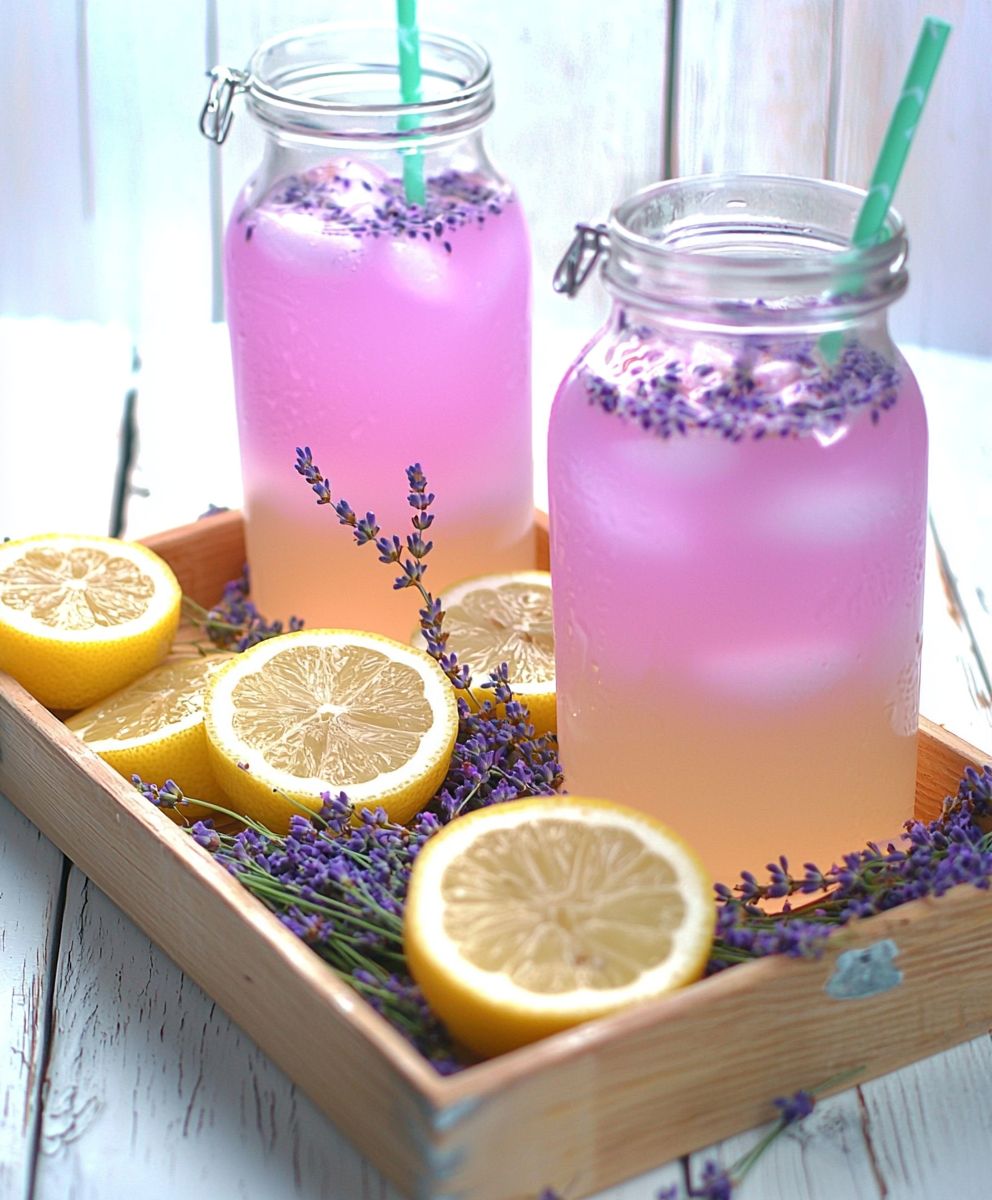 Limonade vanille lavande