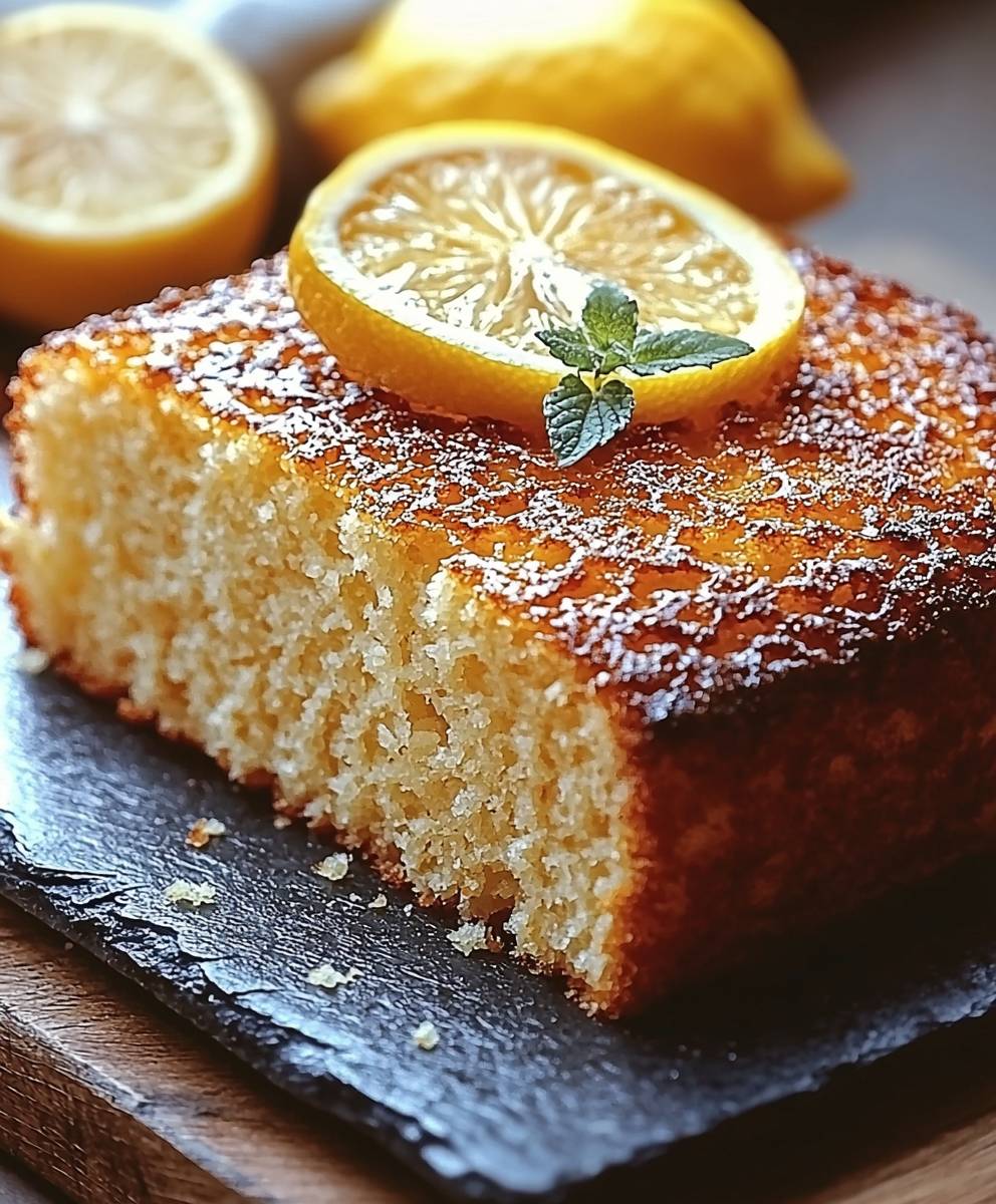 Gateau au yaourt citron