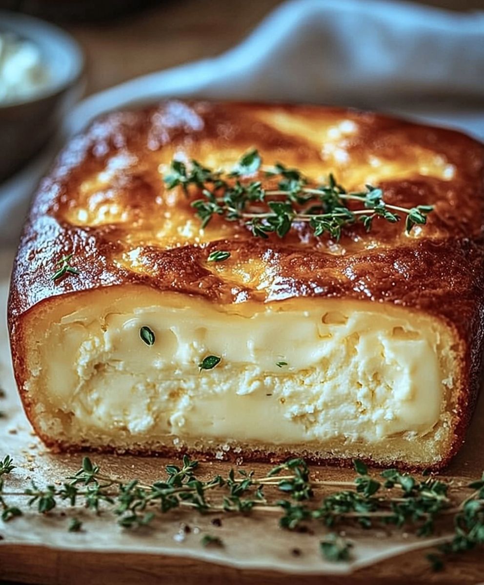 Cake moelleux chèvre gruyère