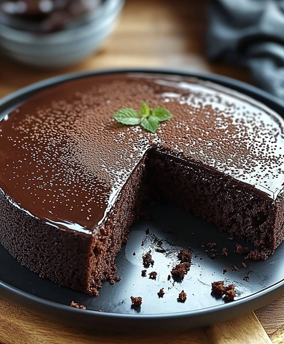 Gateau chocolat fondant Cookeo