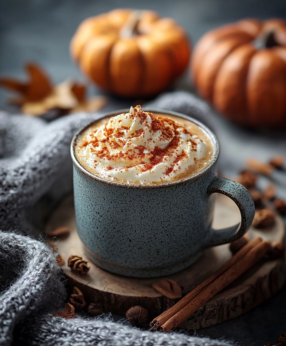 Latte épicé à la citrouille