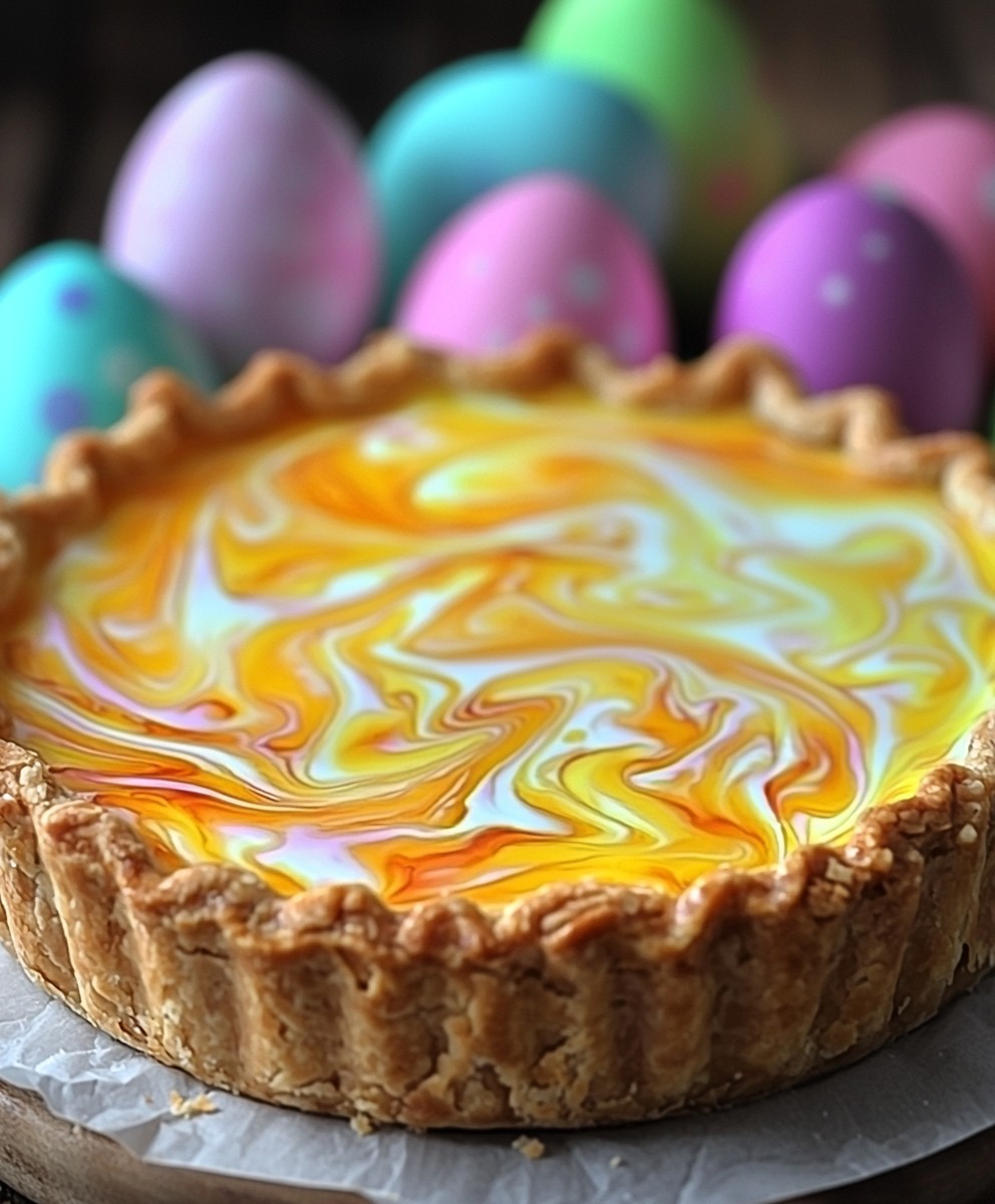 Tarte tourbillon Pâques