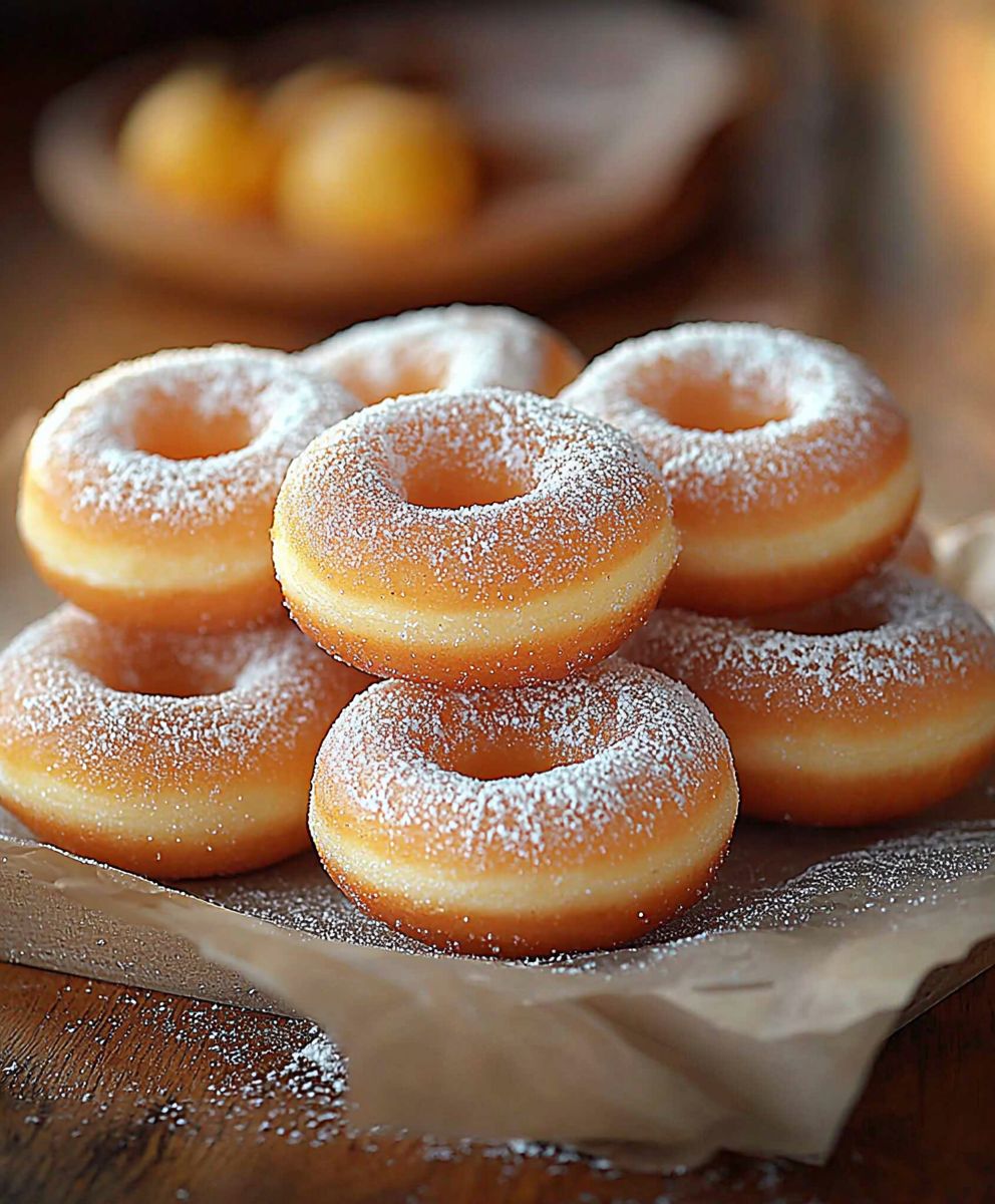 Beignets enrobés de sucre
