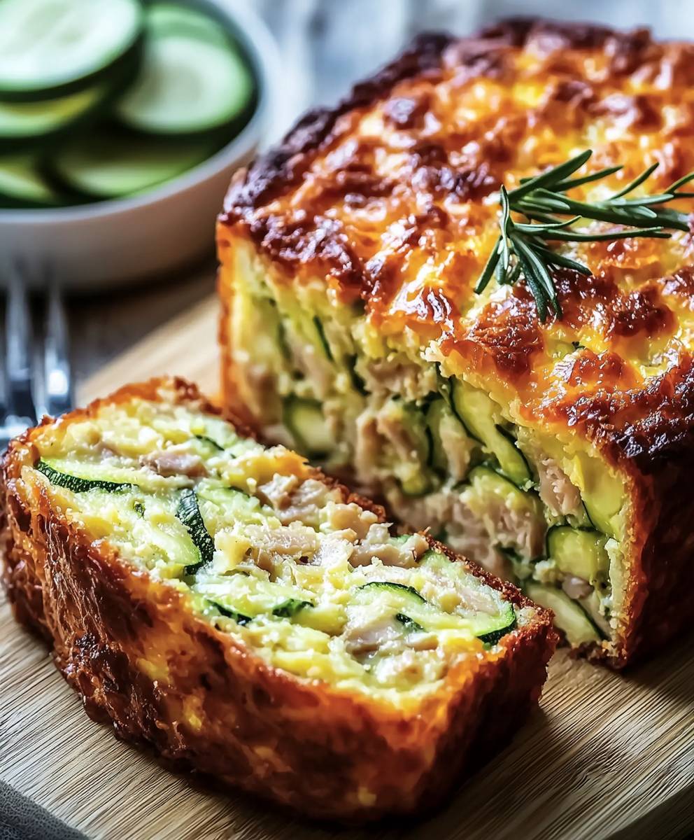 Cake courgette thon Thermomix