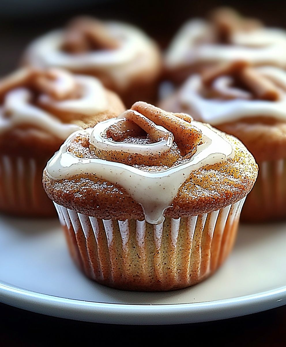 Muffins roulés cannelle