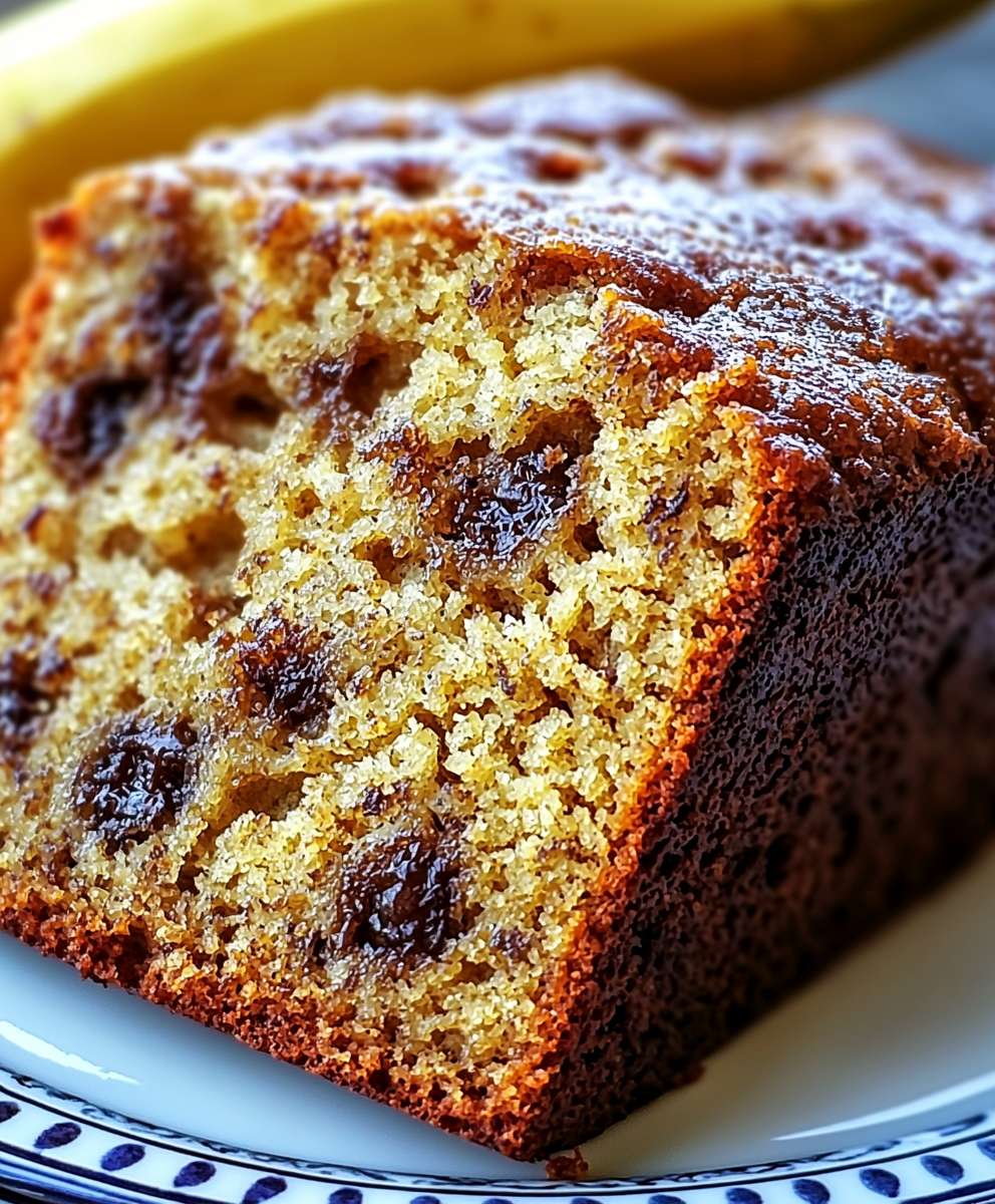 Pain banane moelleux et healthy