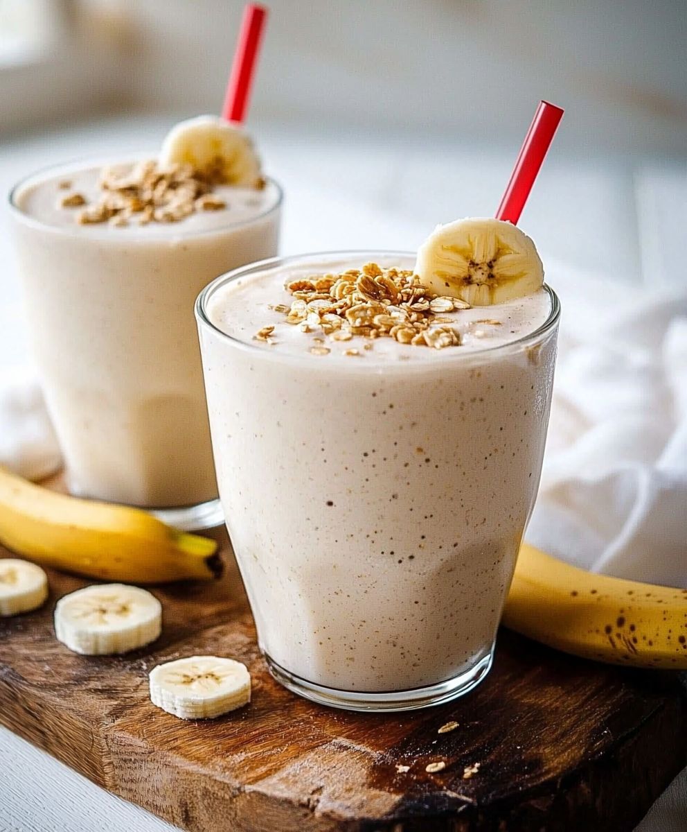 Shake protéiné banane