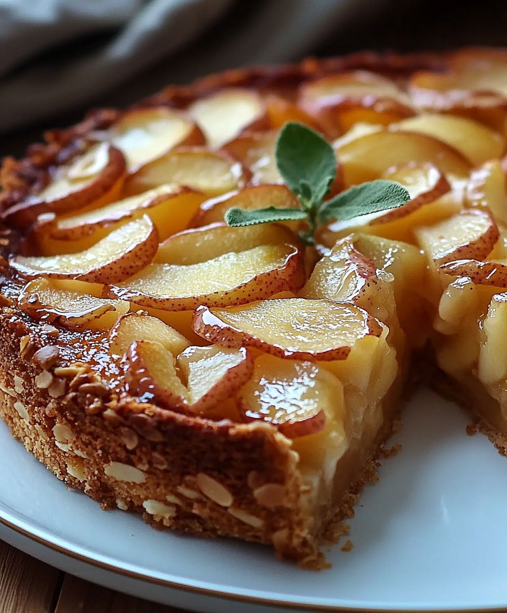 Grimolle aux pommes gâteau rustique