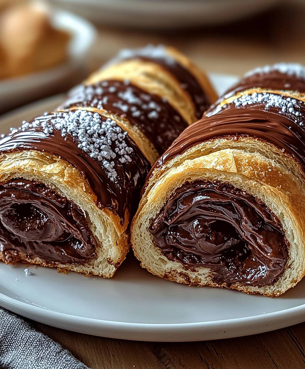 Pain de mie Nutella roulé