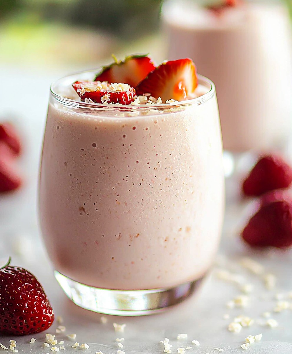Coquito aux fraises