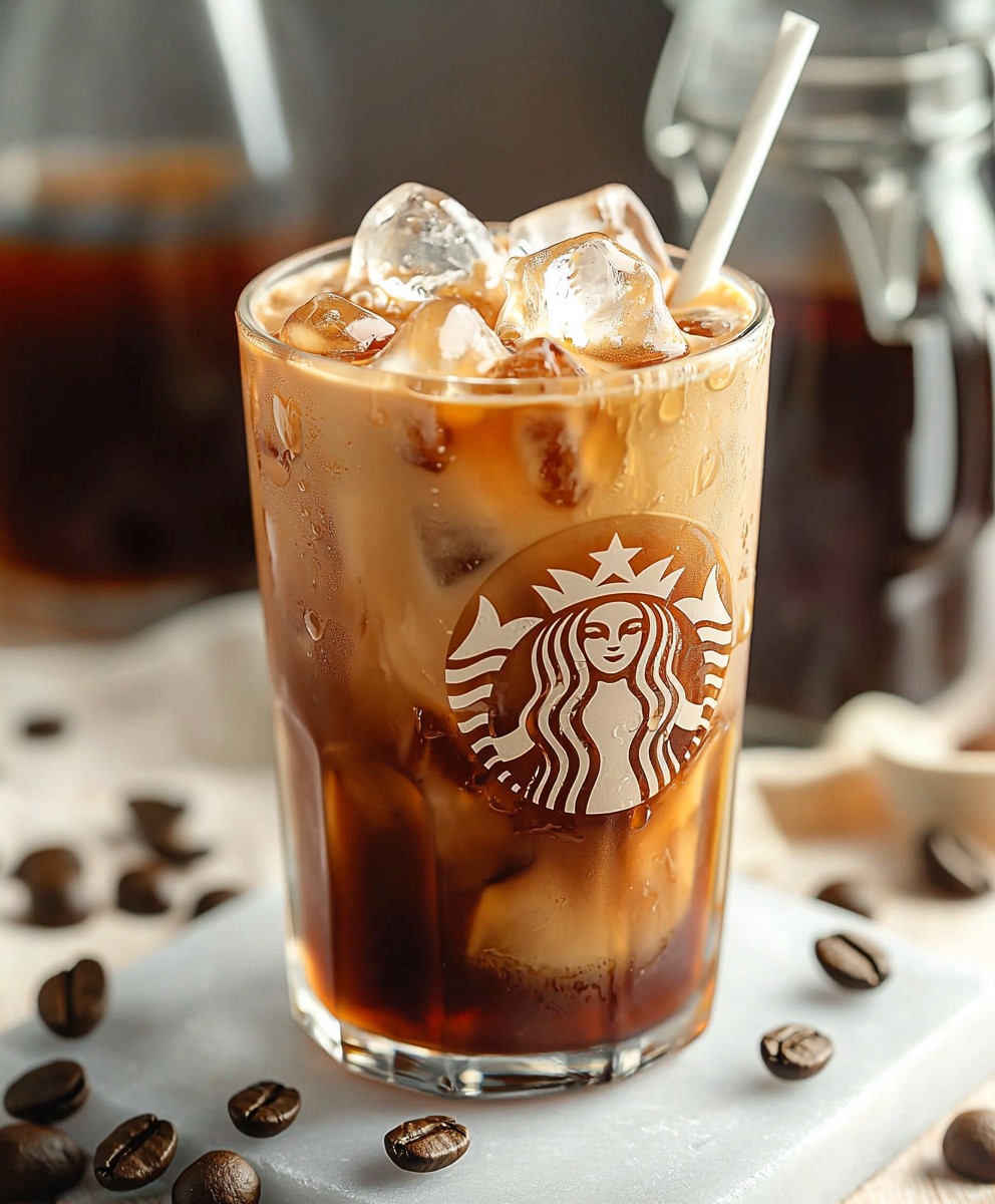 Café glacé Starbucks maison