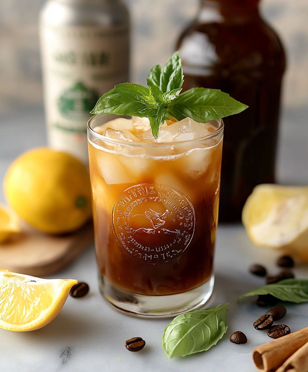 Tonic espresso yuzu