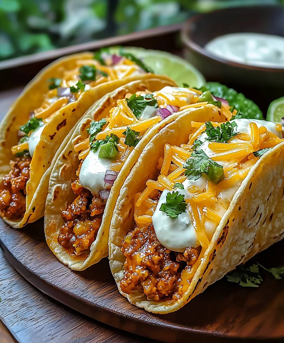 Tacos de poche au fromage