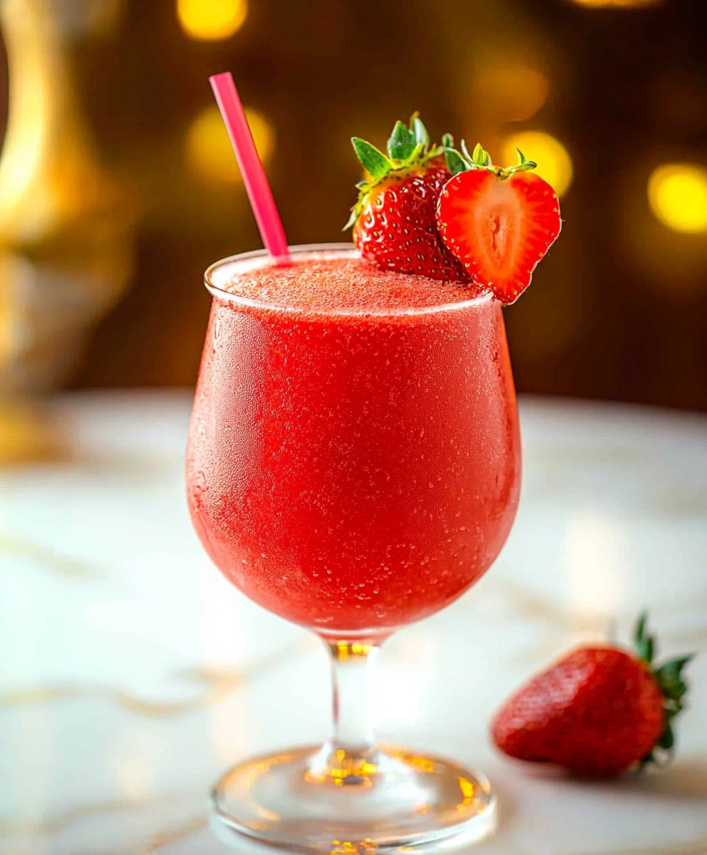 Daiquiri aux fraises facile