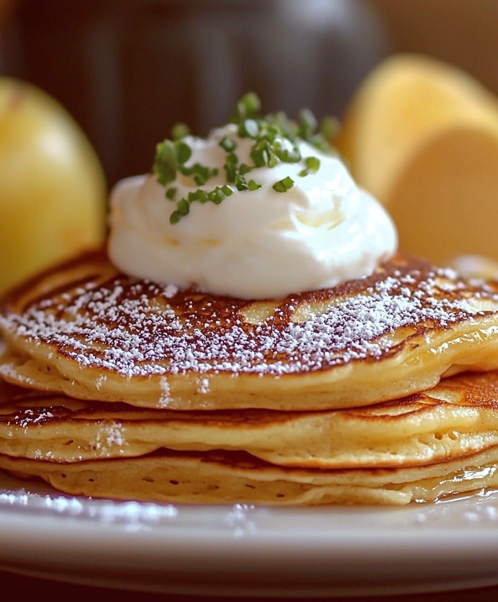 Crepes yaourt pommes