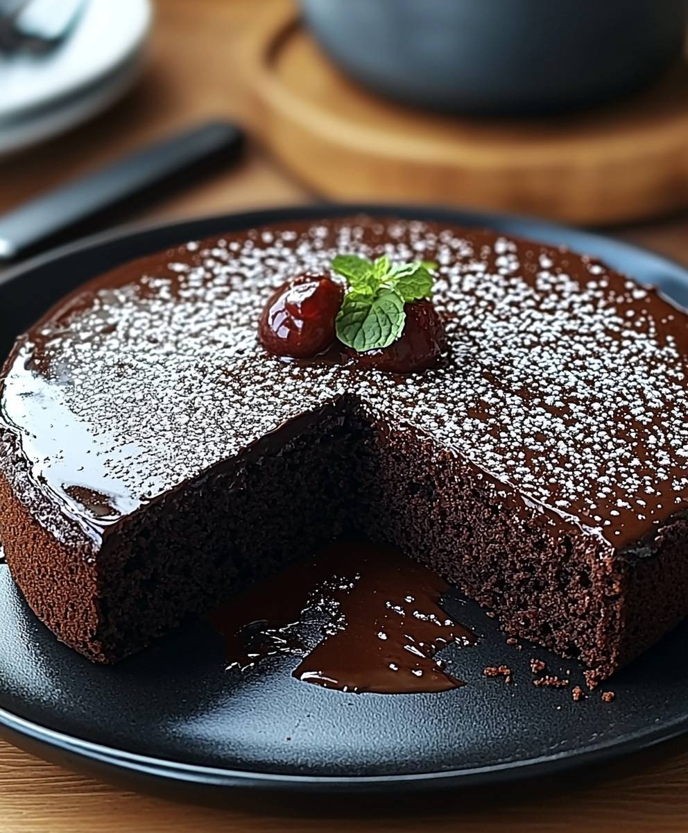 Gateau chocolat fondant Cookeo
