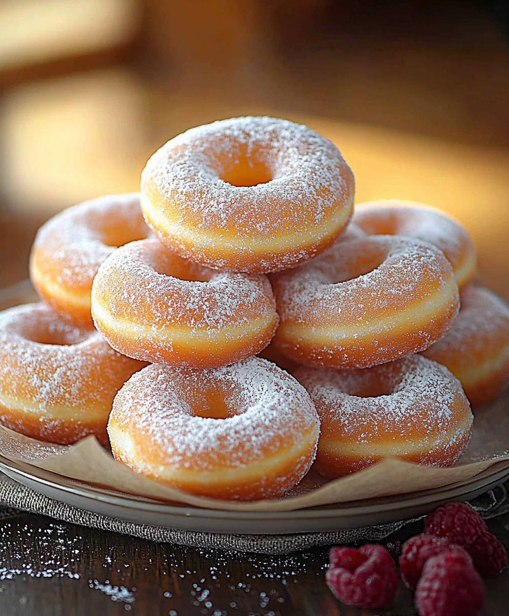 Beignets enrobés de sucre