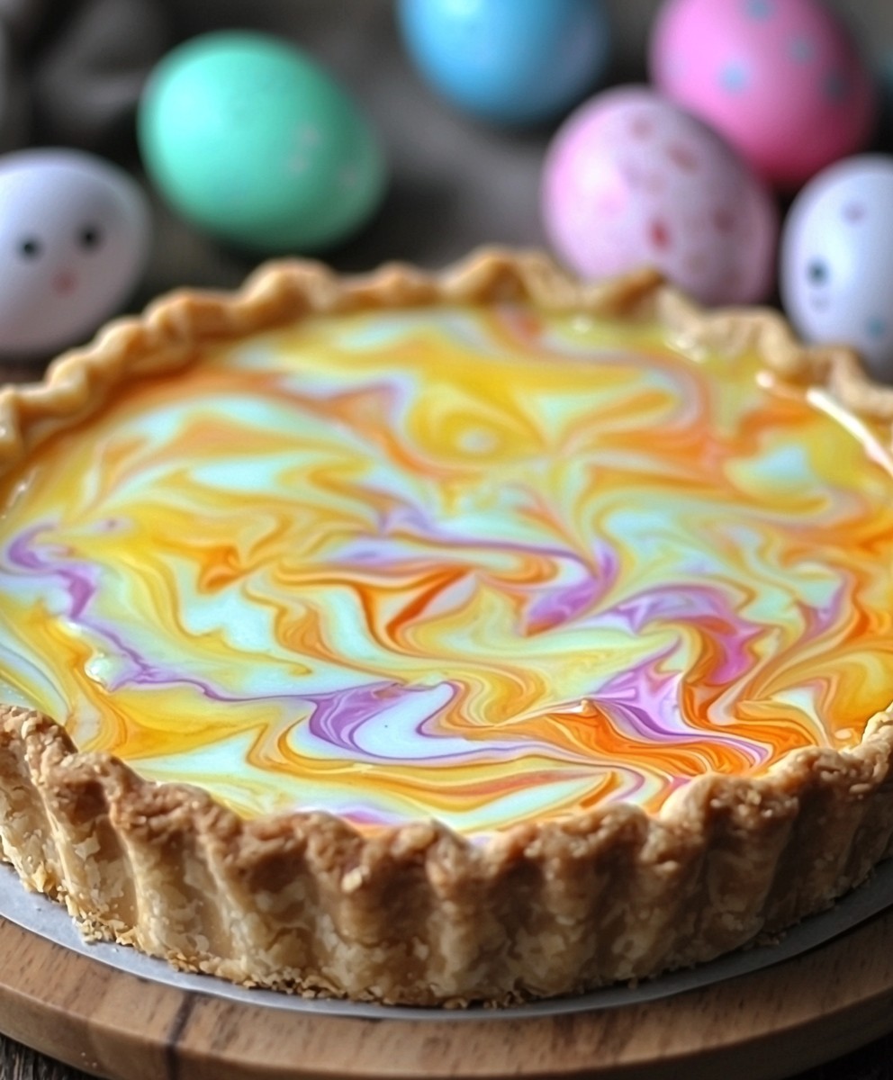 Tarte tourbillon Pâques