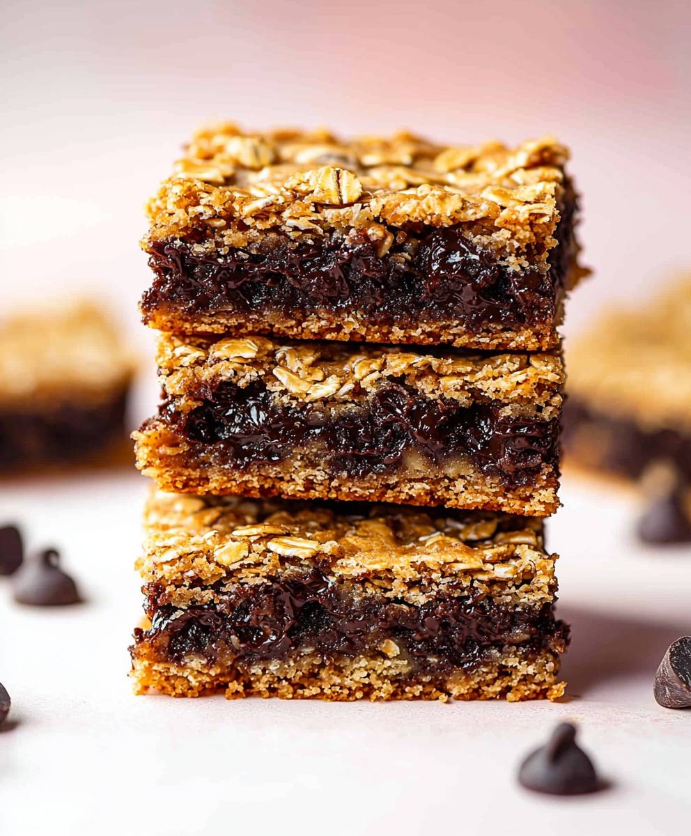 Barres d'avoine chocolat