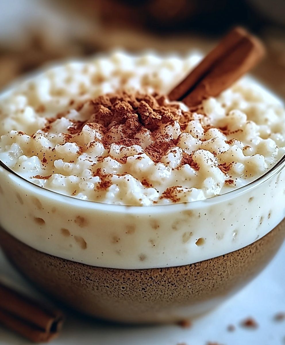 Riz au lait cannelle