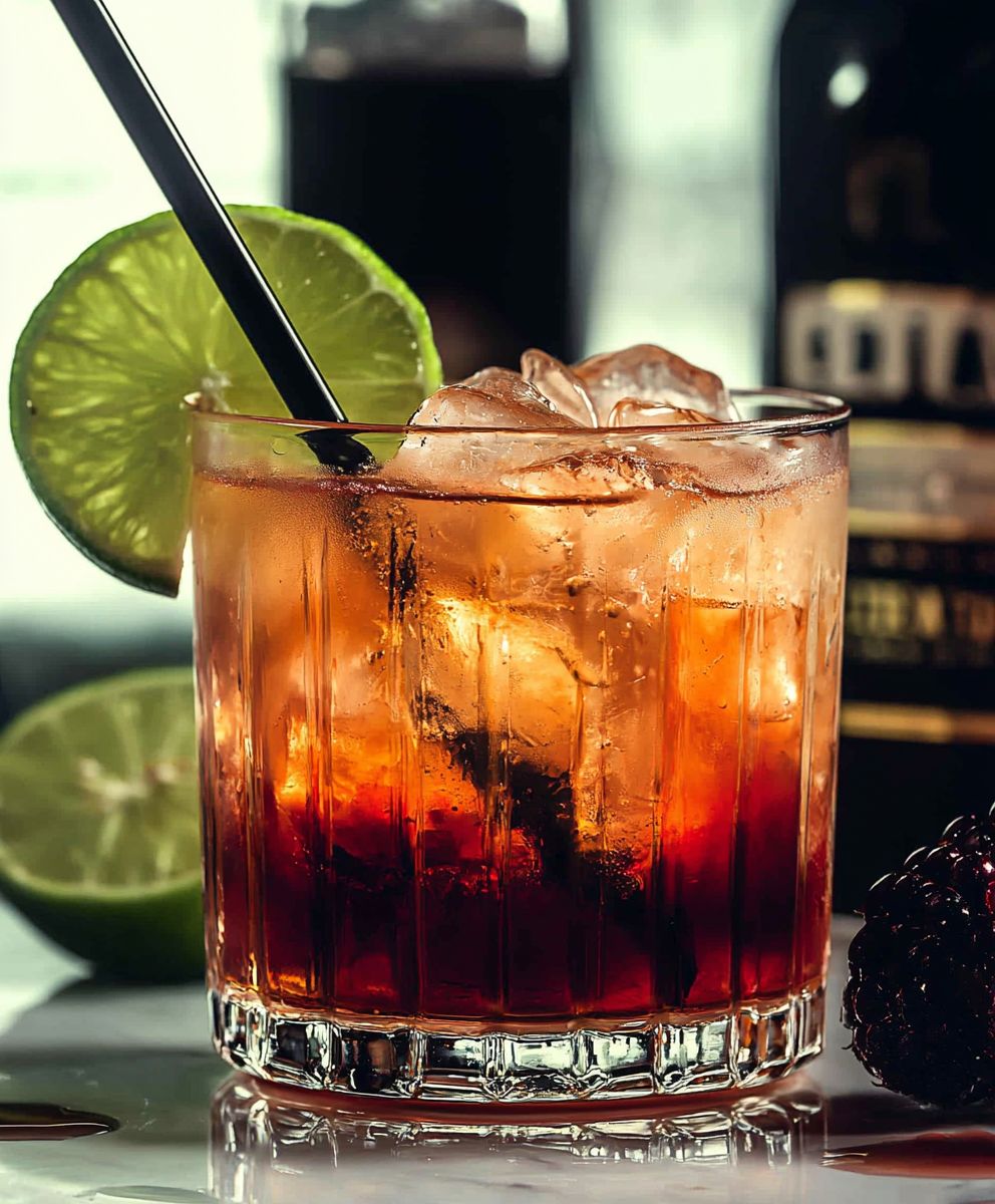 Cocktail El Diablo tequila