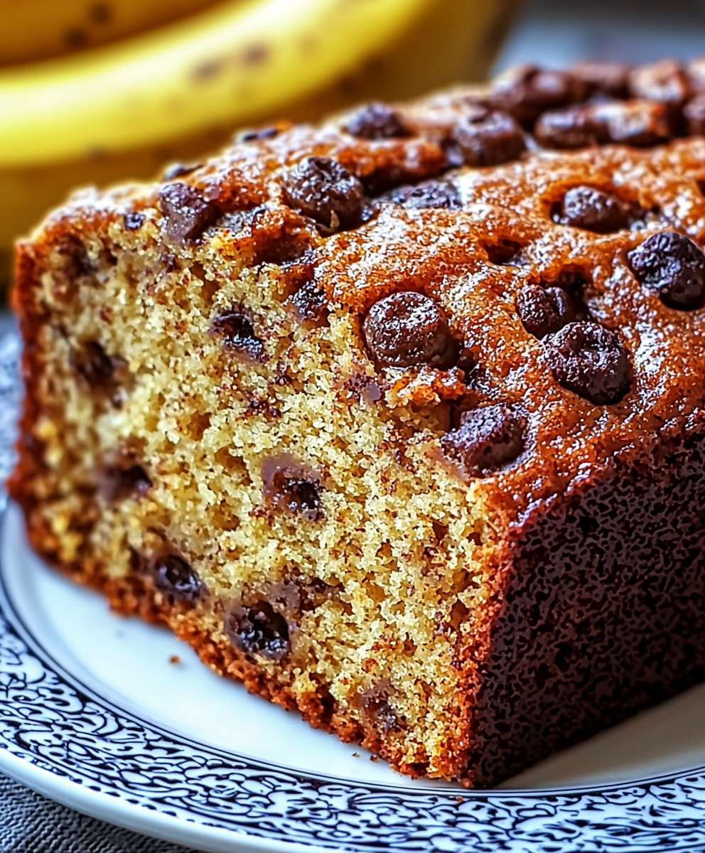 Pain banane moelleux et healthy