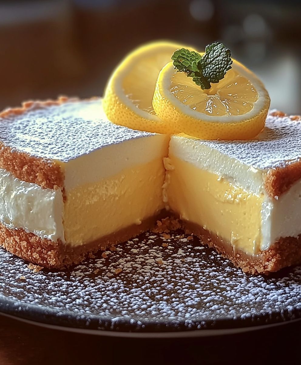 Gateau fromage blanc citron