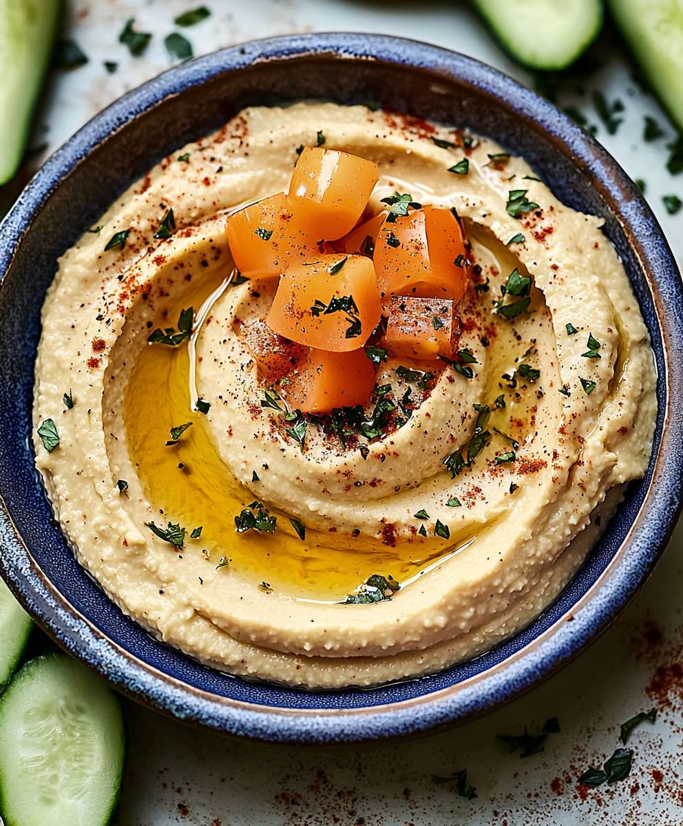 Houmous crémeux classique