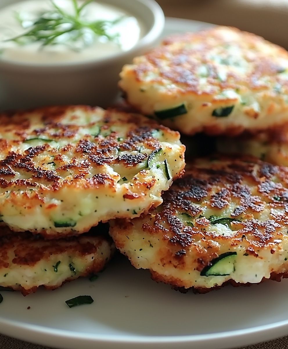 Beignets poulet courgettes
