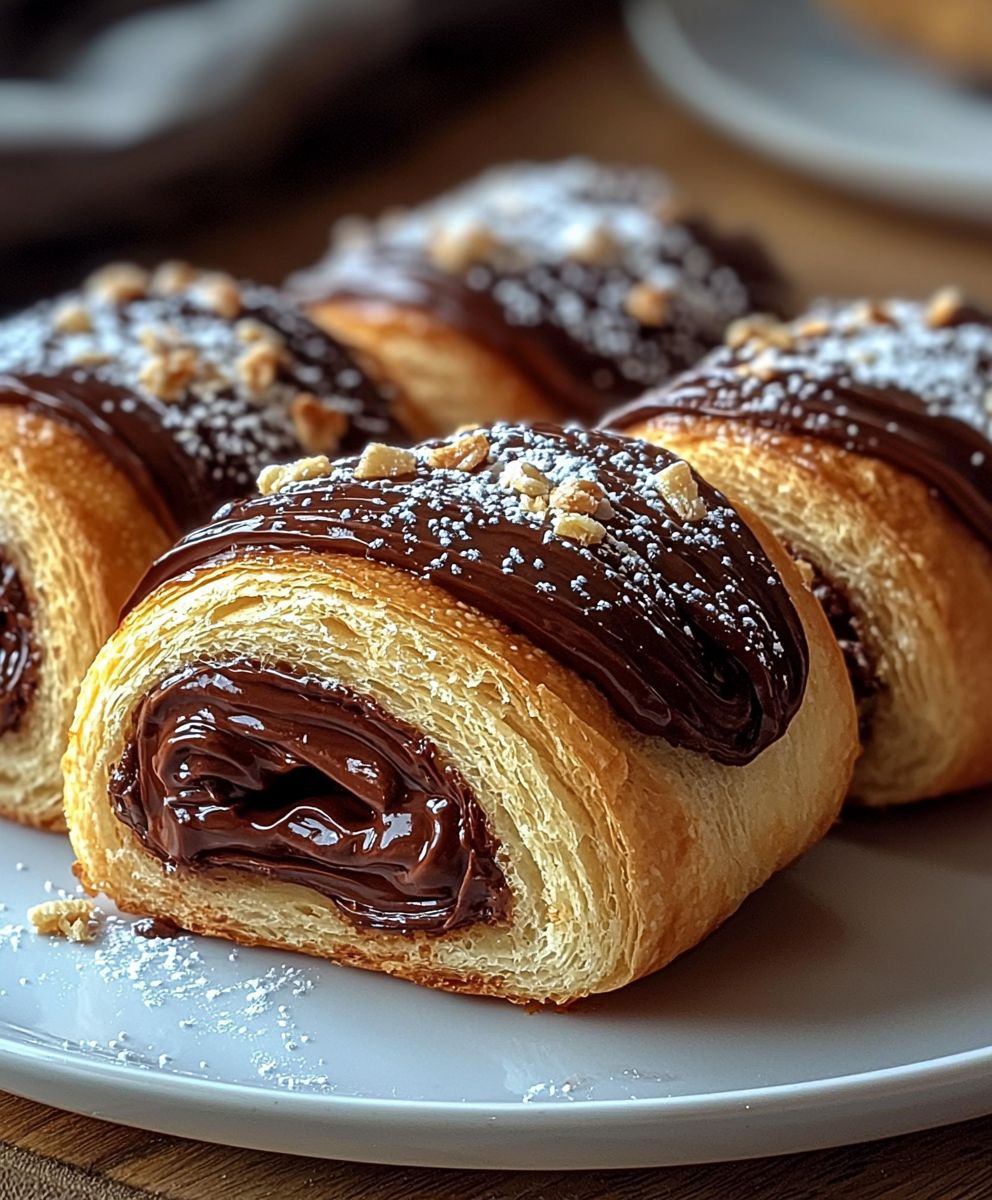 Pain de mie Nutella roulé