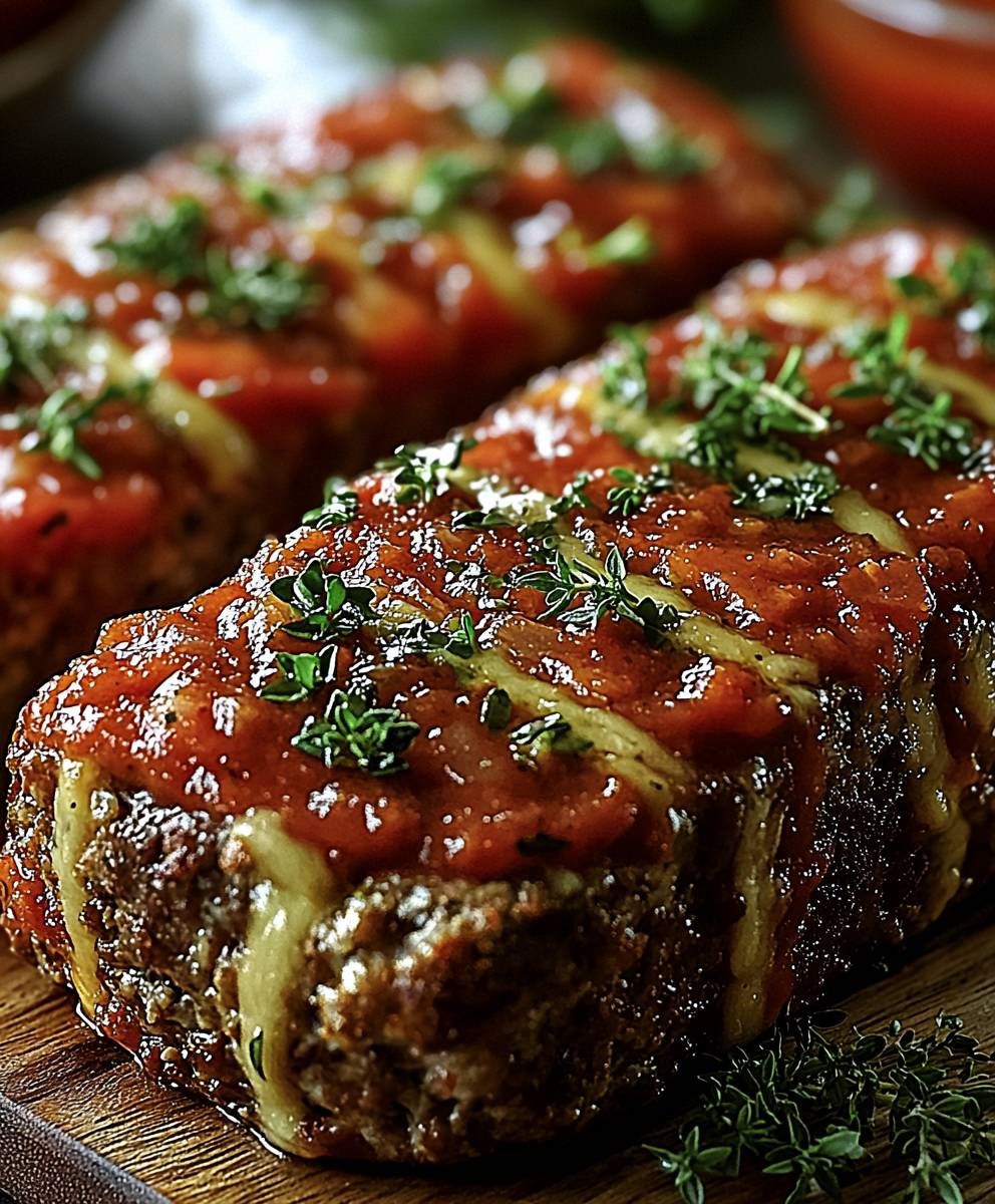 Pain de viande sauce tomate