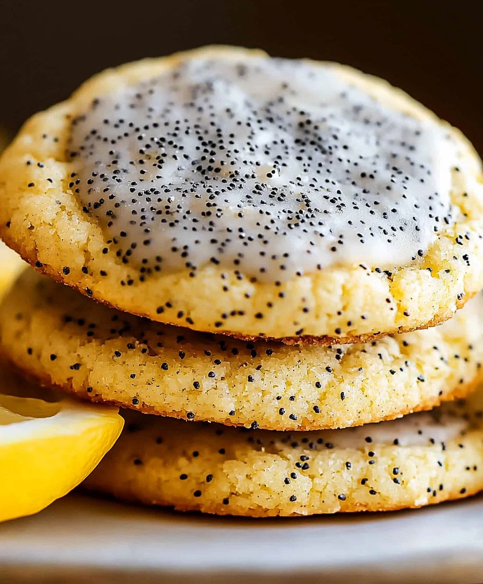 Biscuits citron graines de pavot