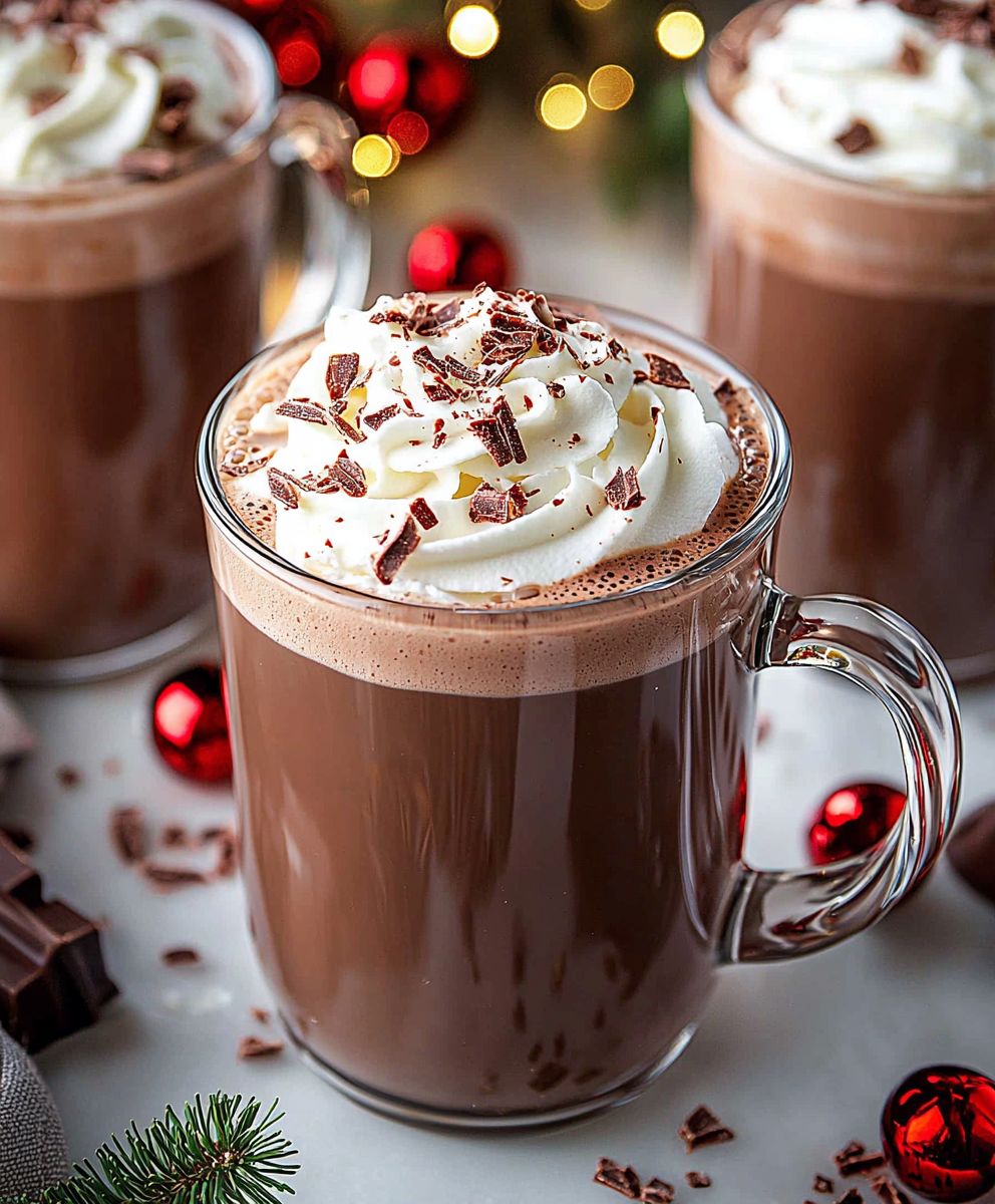 Chocolat chaud Polar Express