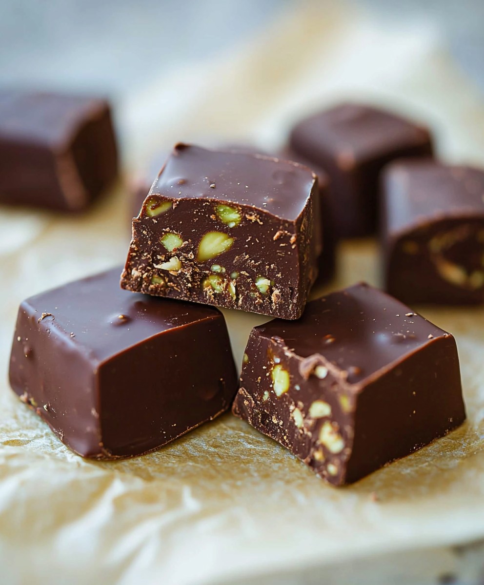 Truffes chocolat tahini