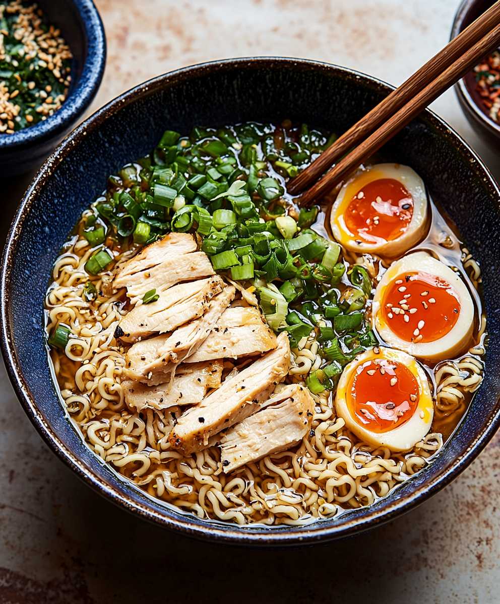 Ramen poulet facile