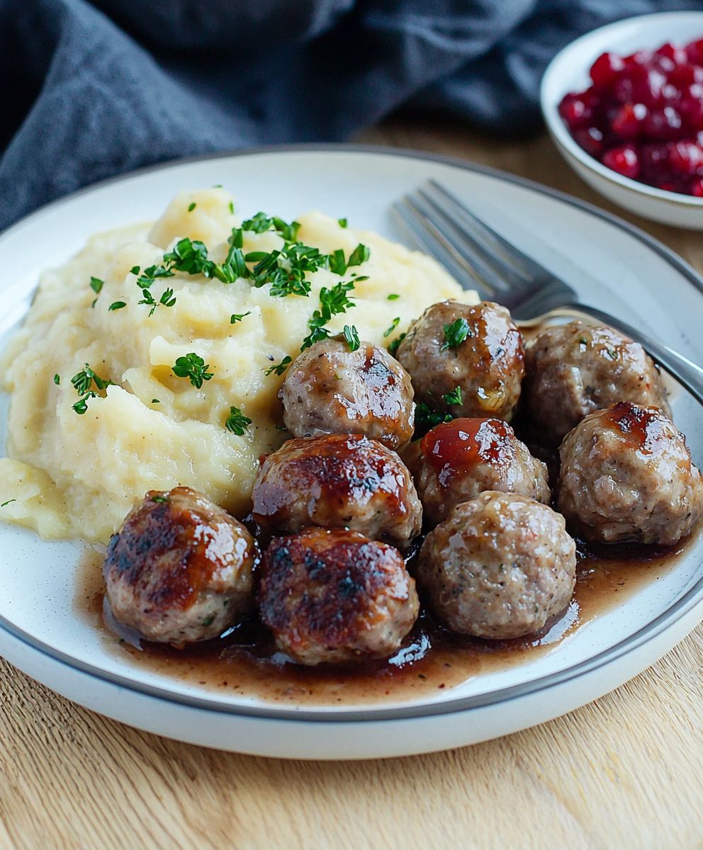 Boulettes de viande suédoises