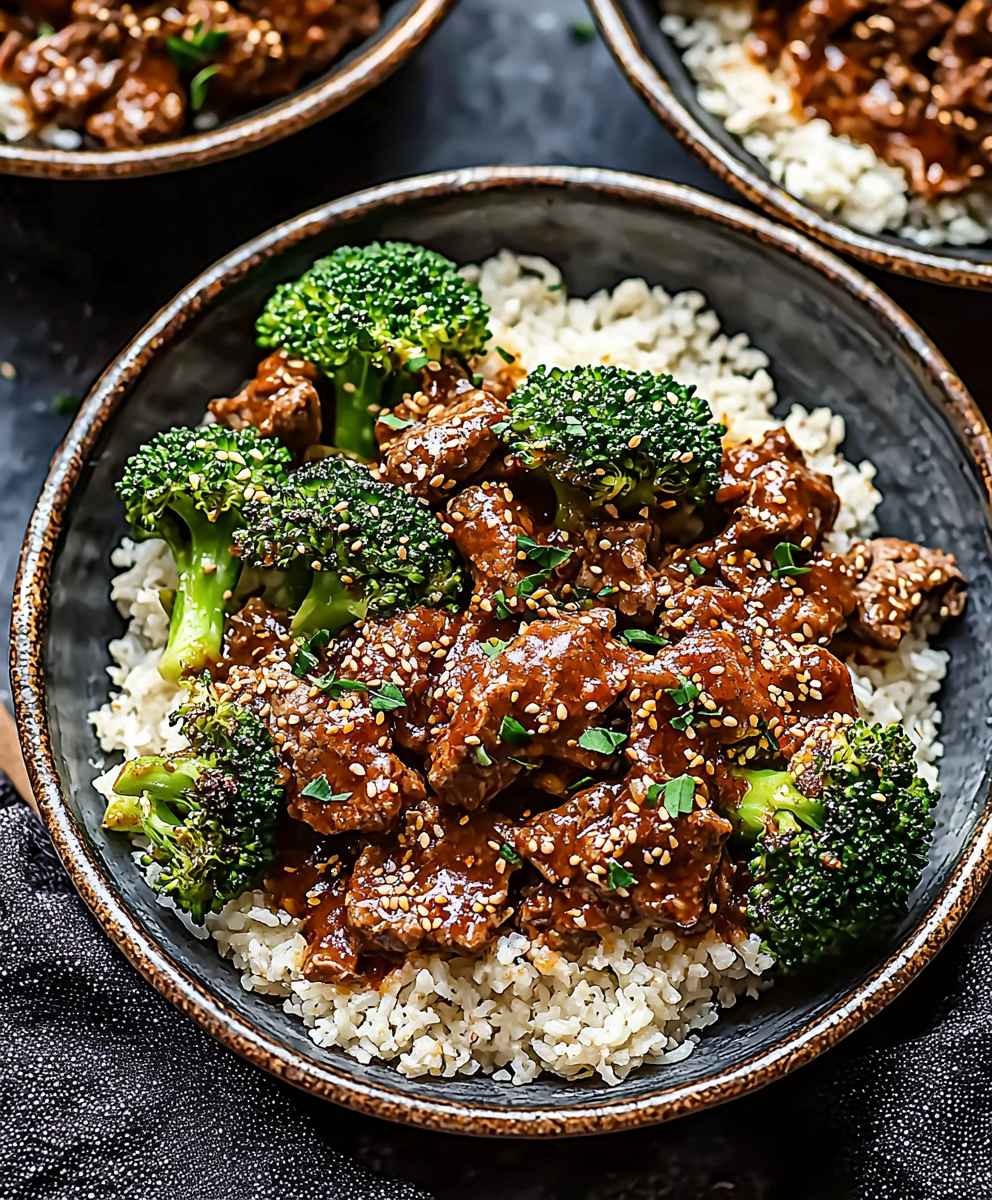 Boeuf brocoli mijoteuse
