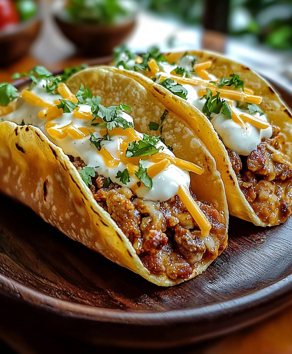 Tacos de poche au fromage