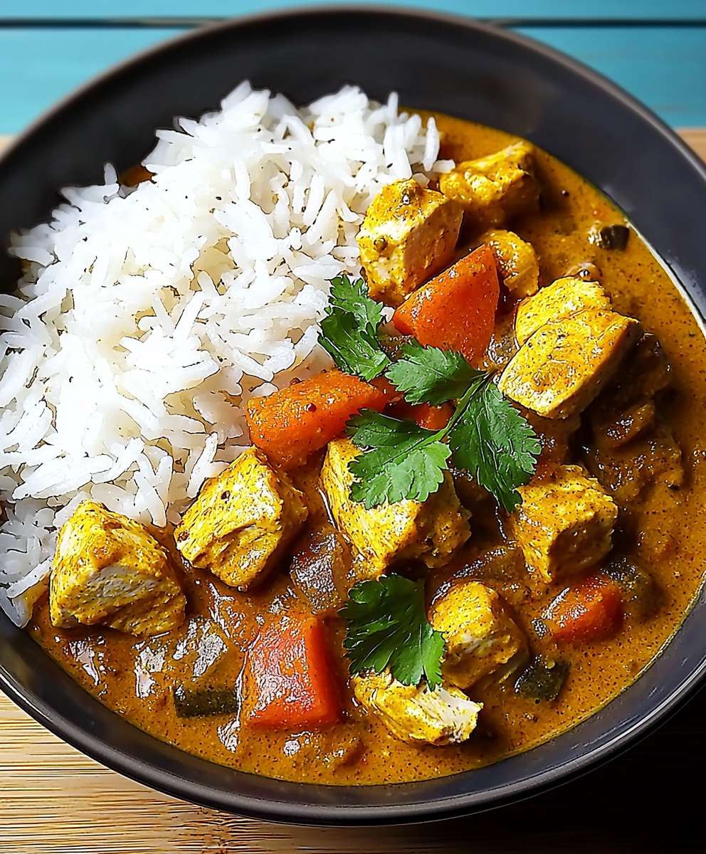 Curry de dinde facile